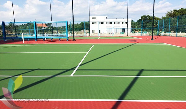 Thi Công Sơn Sân Tennis